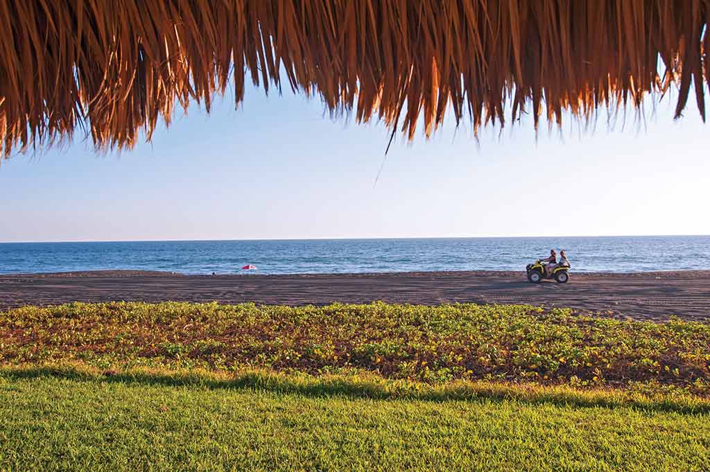 The beach in Monterrico. Photo © Al Argueta.