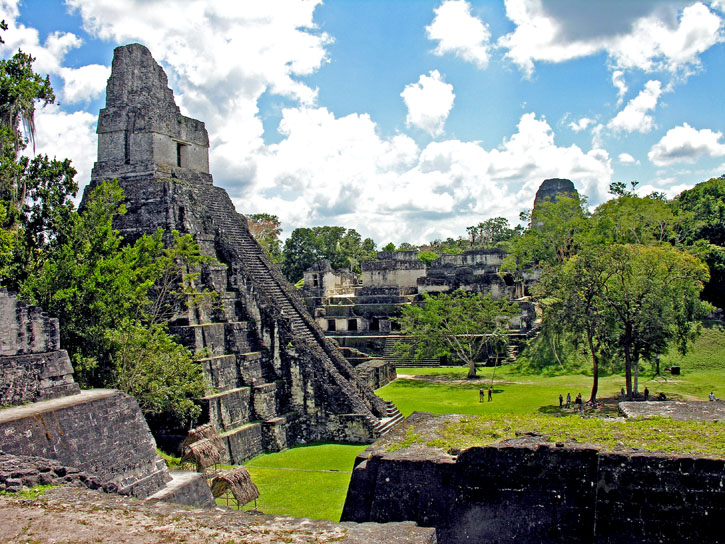 The Mayan ruins of Tikal, Guatemala.