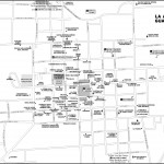 Map of La Antigua, Guatemala