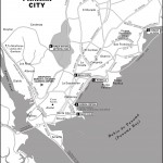 Map of Panama City, Panama