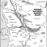 Map of Parque Nacional Nahuel Huapi, Argentina