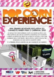 Carnaval Popcorn Experience poster