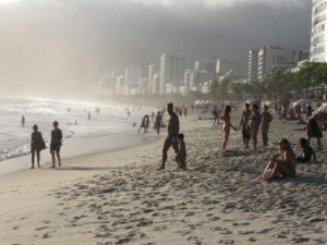 Ipanema beach in Rio