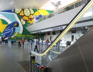 Pantanal airport check-in