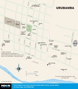 Maps - Peru - Machu Picchu 2e - Urubamba