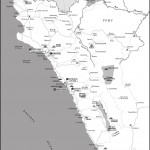 Map of Trujillo, Peru and the North Coast