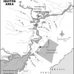 Map of Peru's Iquitos Area