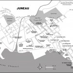 Map of Juneau, Alaska