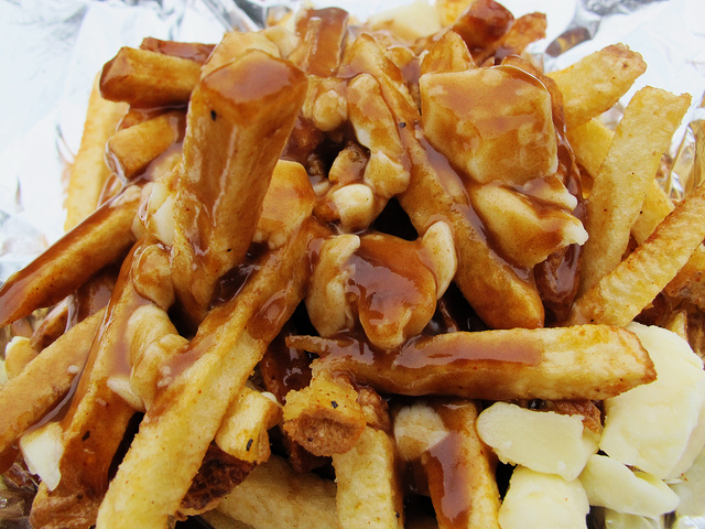 Poutine is truly Quebéc's culinary triumph.