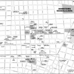Map of Downtown Guadalajara