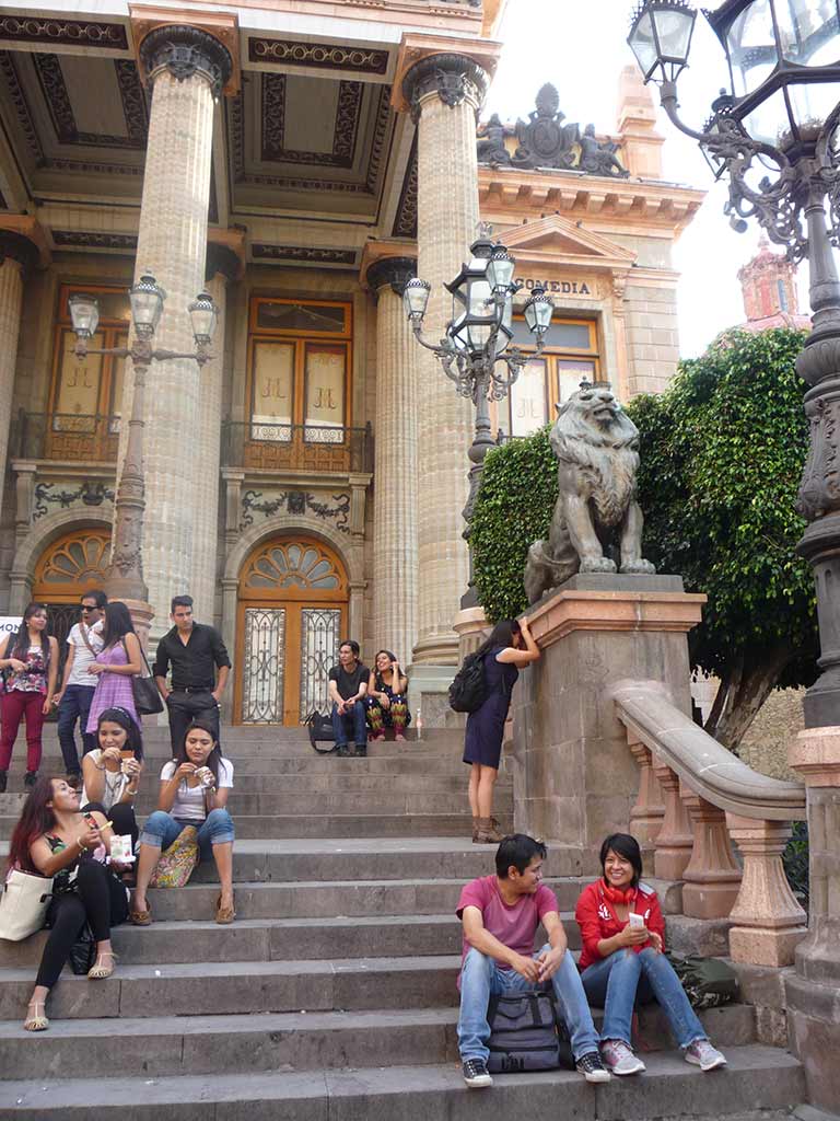 Teatro Juárez in Guanajuato. Photo © Julie Meade.