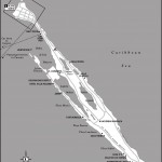 Map of Isla Mujeres, Mexico