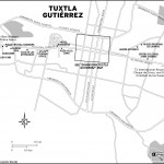 Map of Tuxtla Gutiérrez, Mexico