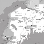 Map of Kenai Peninsula, Alaska