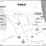 Map of Eagle, Alaska