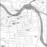 Map of Downtown Fairbanks, Alaska