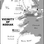Map of Vicinity of Kodiak, Alaska