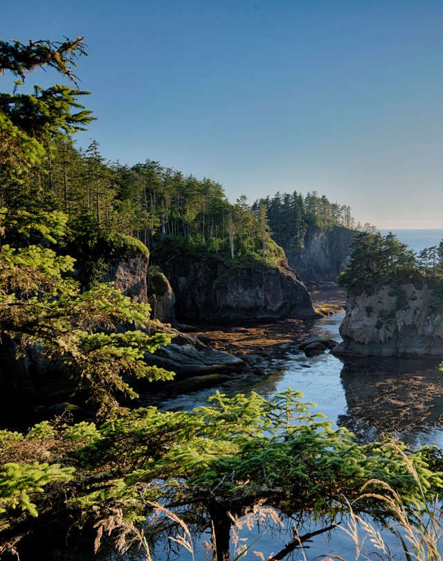 At the tip of the Olympic Peninsula sits Cape Flattery, the very corner of the country and the most northwestern point of the contiguous United States.