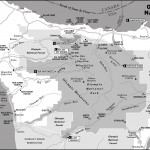 Map of Olympic National Park in Washington