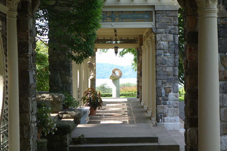 Kykuit, the sprawling hilltop estate of the Rockefeller family is a must-see in the Lower Hudson River Valley.