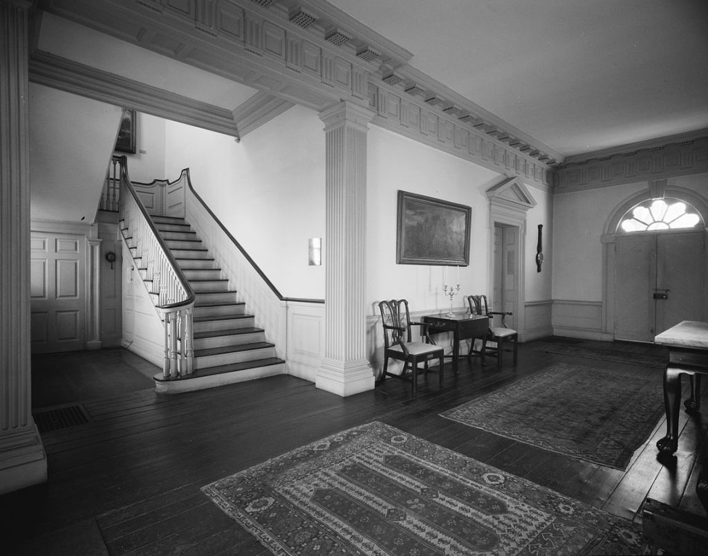 Photograph of the ground floor interior of Mount Pleasant.