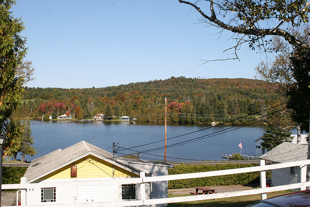 View of Joe's Pond in Danville, Vermont.