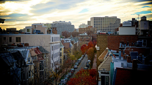 Dupont Circle is a popular neighborhood for shopping in Washington DC.