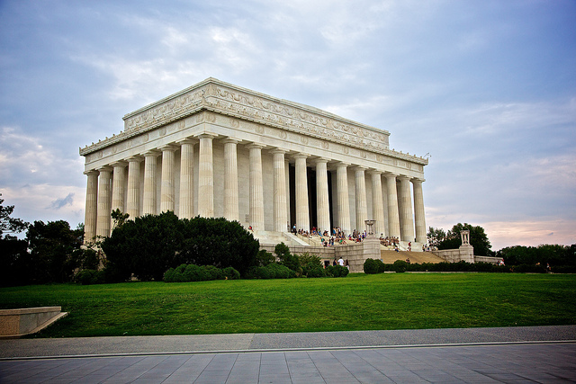 The Lincoln Memorial in Washington, D.C.