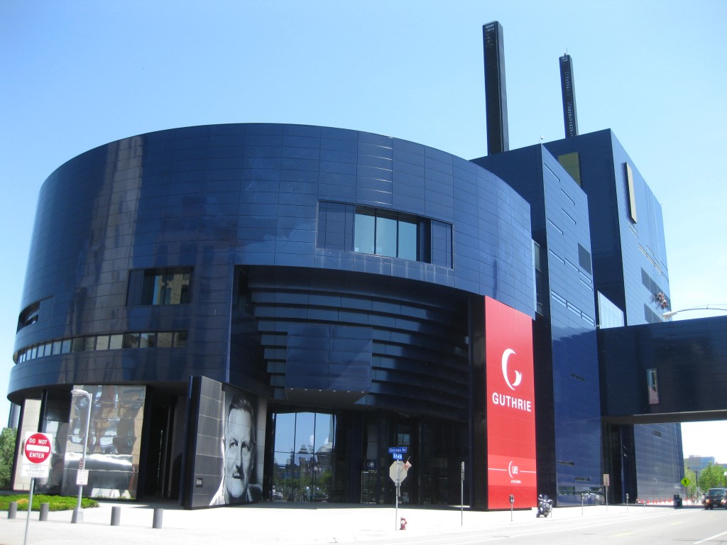 Exterior view of the Guthrie Museum.