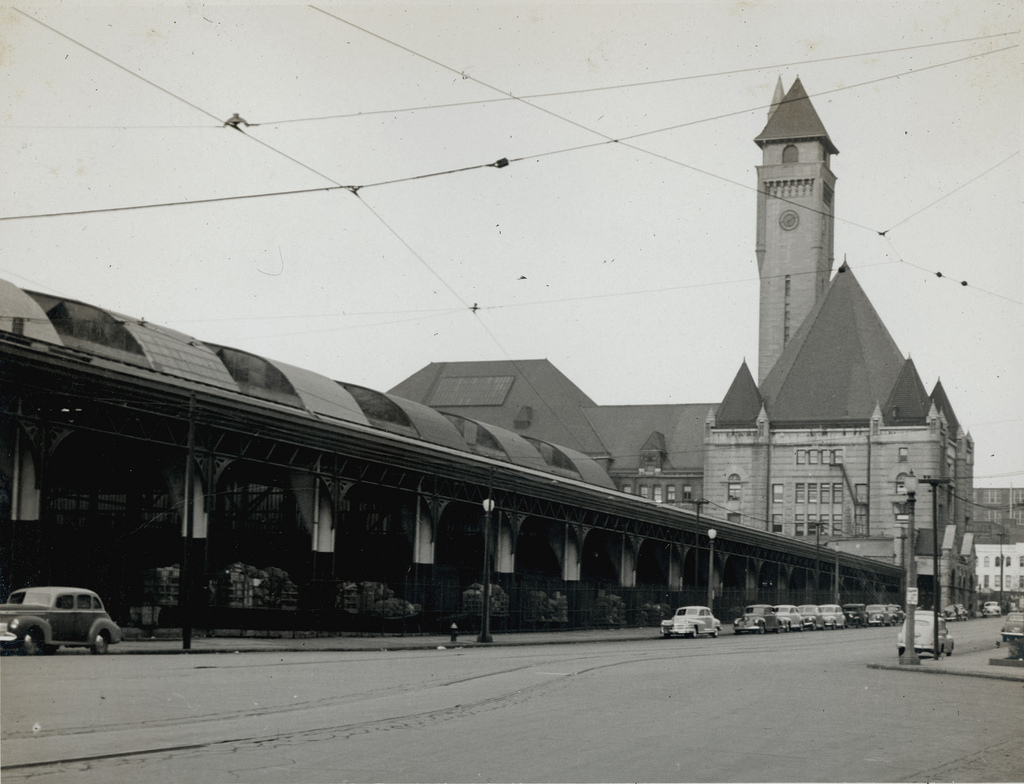 St. Louis's Union Station in 1946. Photo courtesy of the Missouri History Museum, licensed Creative Commons Attribution.
