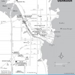 Map of Oshkosh, Wisconsin