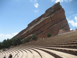 Red Rocks Amphitheatre. © Mindy Sink.