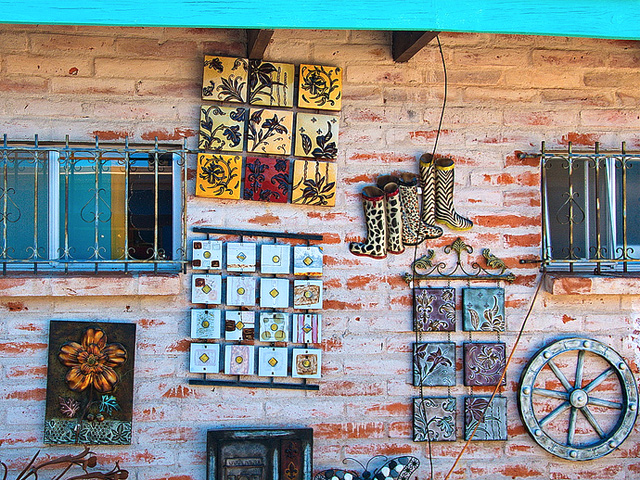 Tubac is an artist’s colony and shopping village with more than 100 shops and galleries.