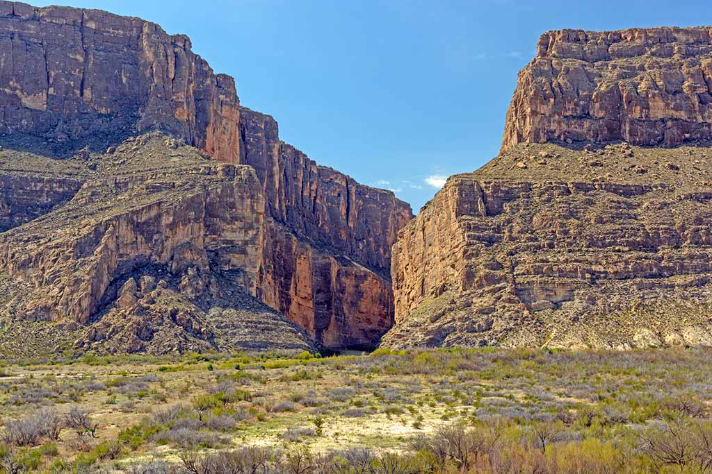 Santa Elena Canyon in Big Bend National Park. Photo © Steven Prorak/123rf.