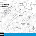 Map of Downtown Houston