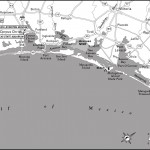 Map of The Gulf Coast of Texas