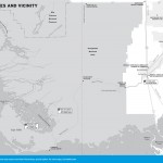 Map of Florida Everglades and Vicinity