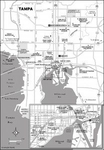 Map of Tampa, Florida