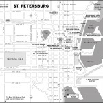 Map of St. Petersburg, Florida