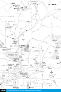 Map of Atlanta