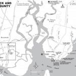 Map of Brunswick and Glynn County, GA