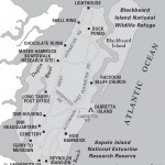 Map of Sapelo Island