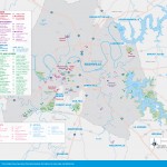 Map of Greater Nashville, Tennessee area