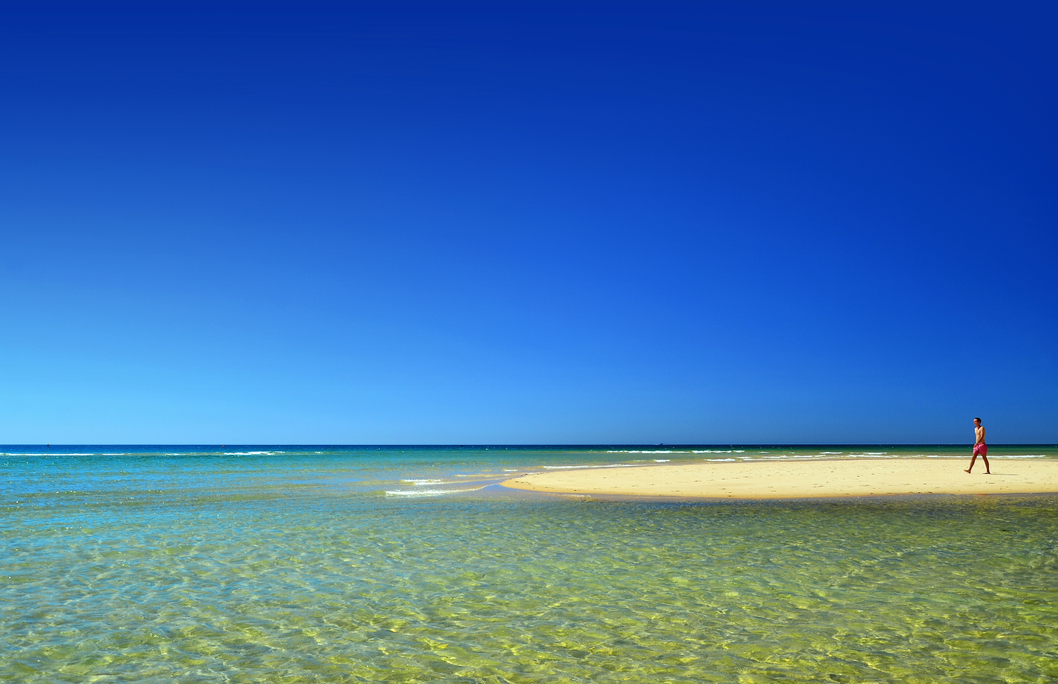 Praia de Cacela Velha offers a slice of paradise, but it's one of the least crowded Algarve beaches. Image by Juampiter / Moment Open / Getty