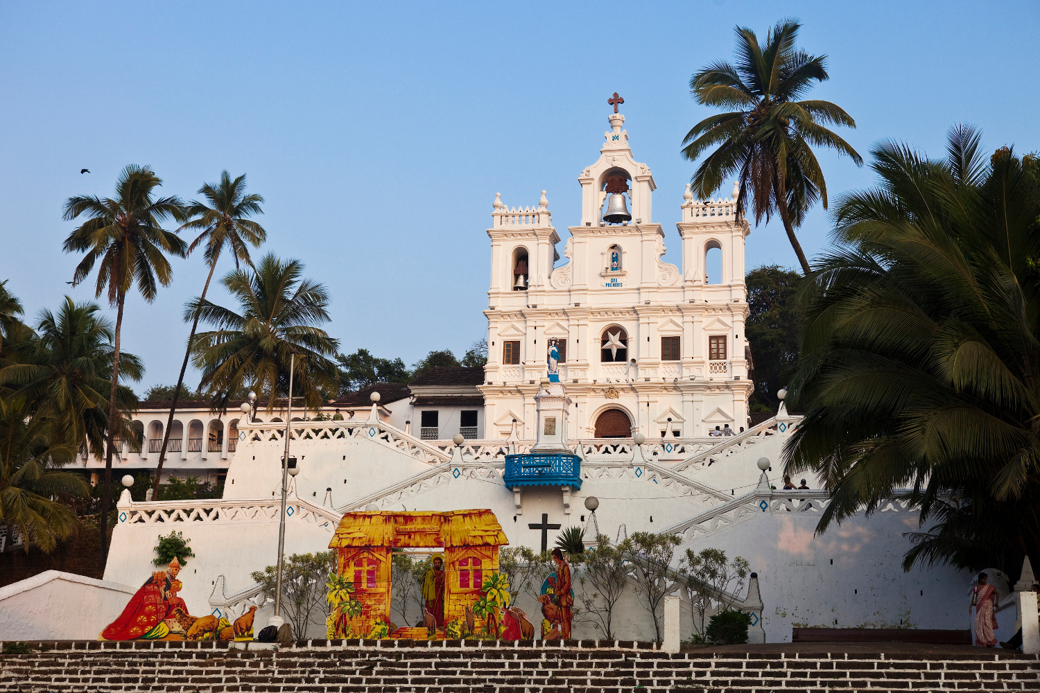 Nativity Scene at the Church of the Immaculate Conception, Old Goa. Image by GARDEL Bertrand / hemis.fr / Getty