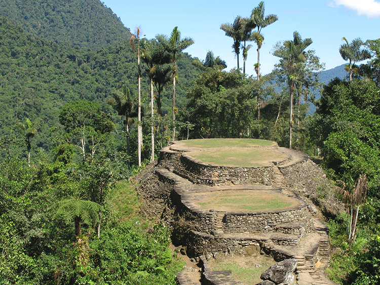 Trek through the rainforests of Colombia to reach the ruins of the fabled Cuidad Perdida. Image by Uros Ravbar / Hemera / Getty Images