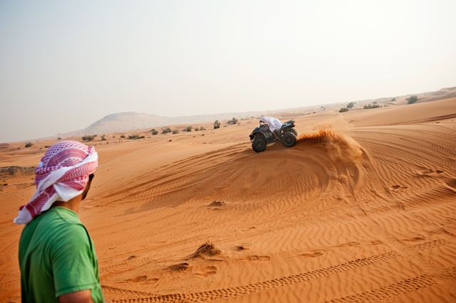 Dubai delivers on adrenaline kicks. Image by Rich Joseph Facun / ArabiaEye / Getty Images