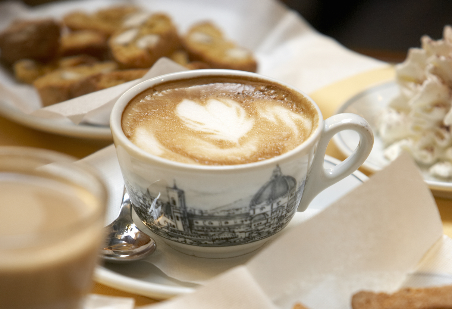 Italians only drink cappuccino in the morning