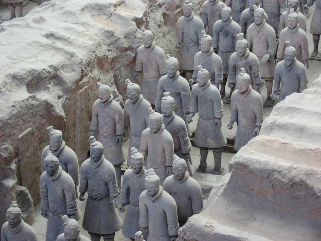 Terracotta Warriors, China.