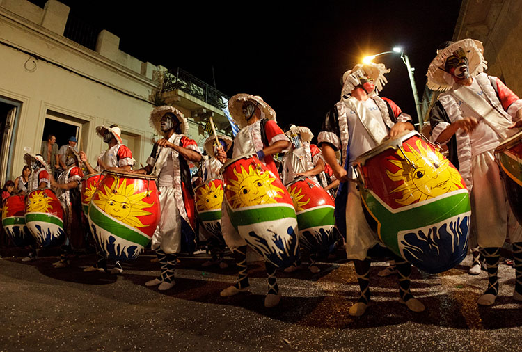 Candomble at Carnaval, Montevideo. 